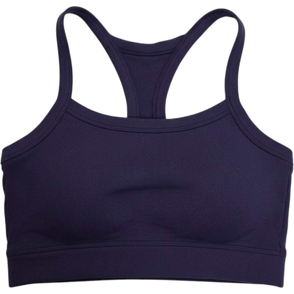 Ugerlov Navy Blue Cropped Racer Back Strappy‎ Tank Top Boho Summer urban NWT